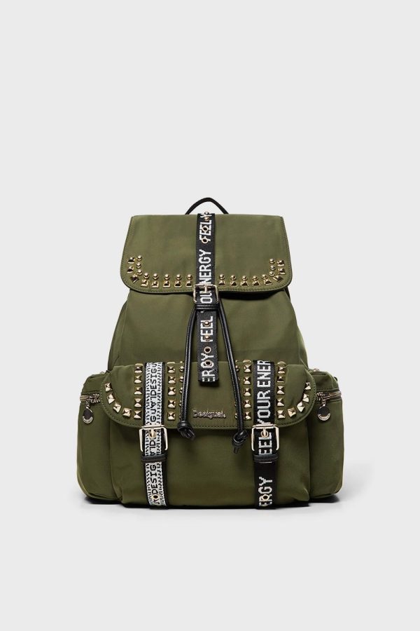 Green Studs Backpack